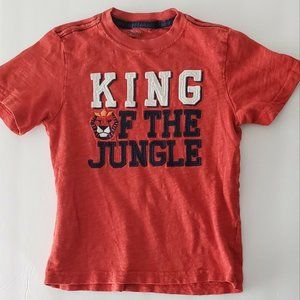 Gymboree Jungle Tour Boys 5T Orange Lion King
